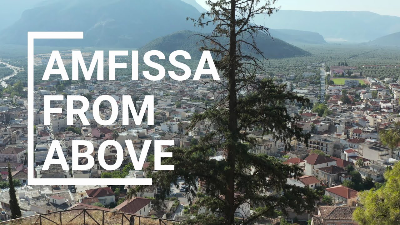 Amfissa Town from above!!!! H Άμφισσα από ψηλά