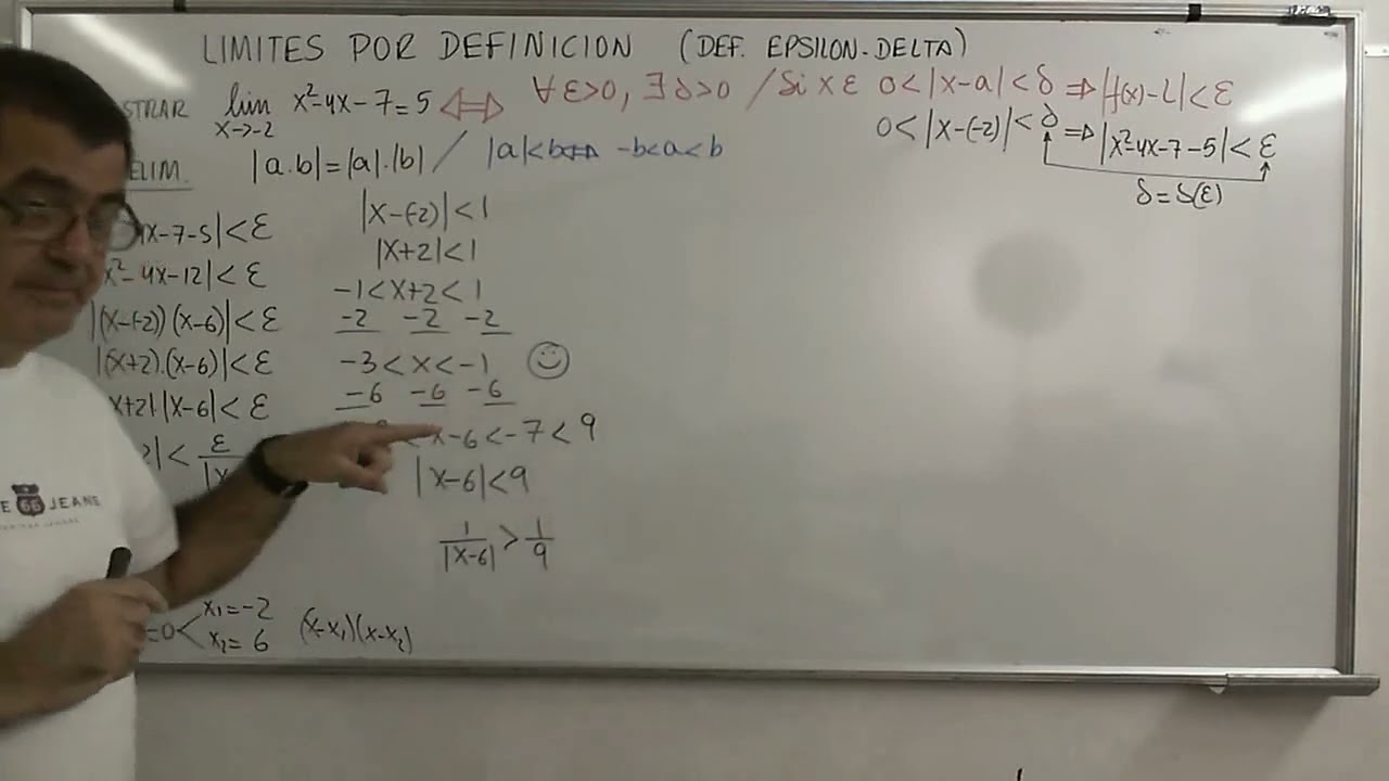 CalcB 49 Ejercicios de demostración de acuerdo a la definición Epsilón Delta