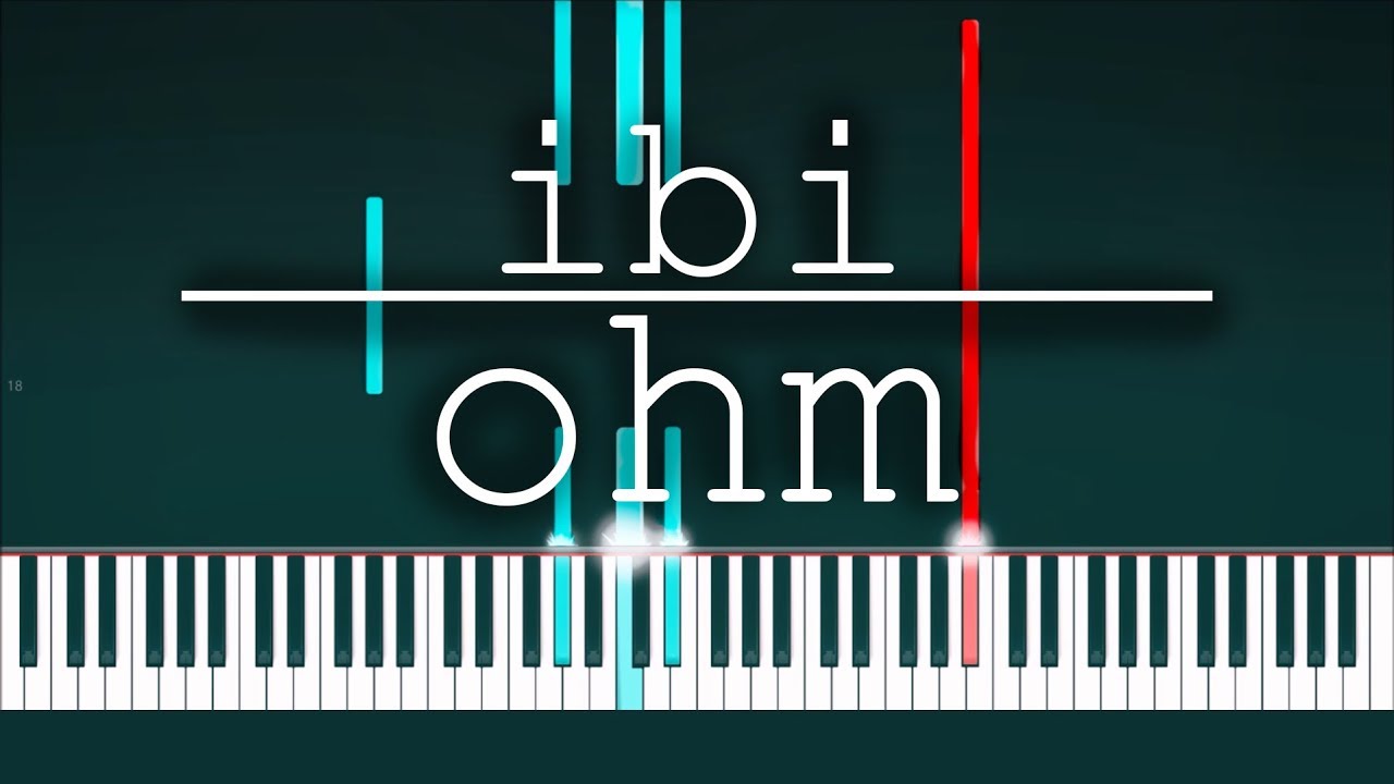 Ohm - ibi | Piano Tutorial Synthesia | bluvs