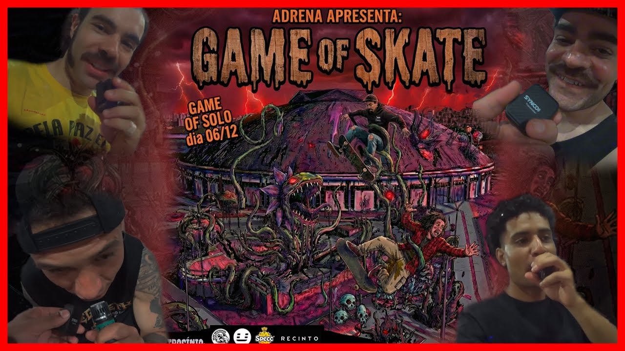 Por trás do game of skate de sábado