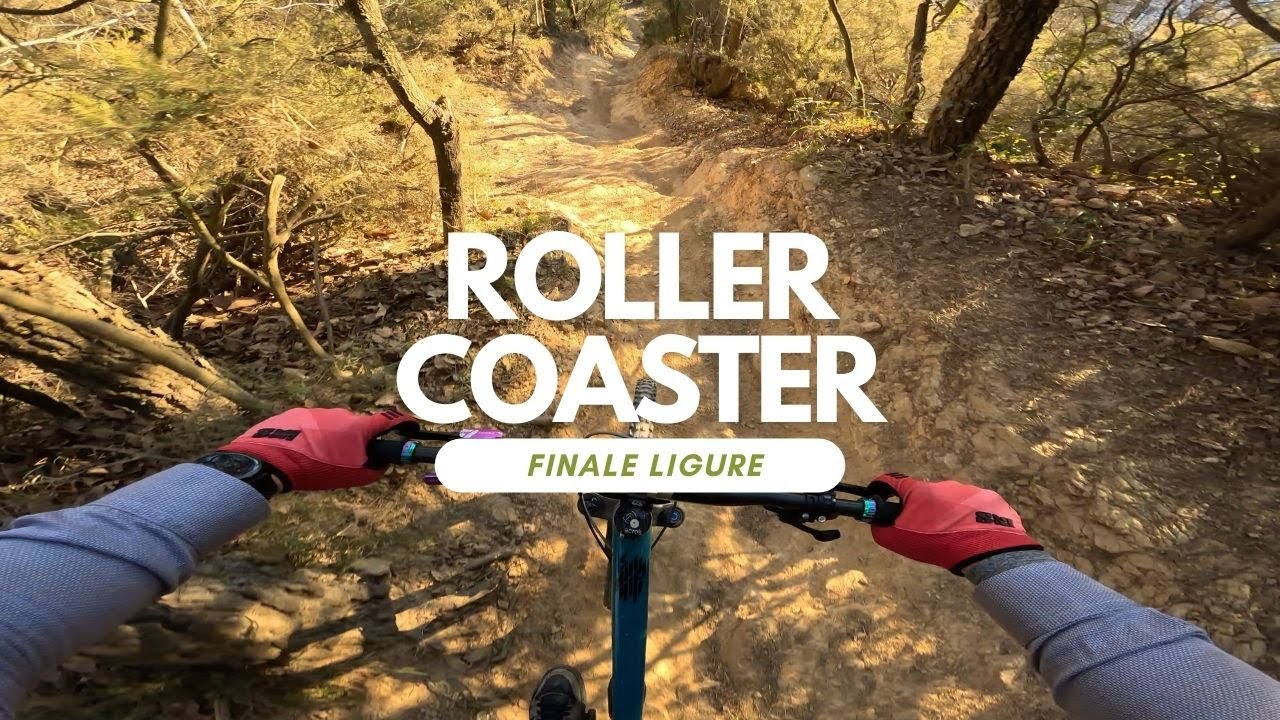 Roller Coaster most iconic Trail at Finale Ligure Italy 🇮🇹 Full Run POV RAW