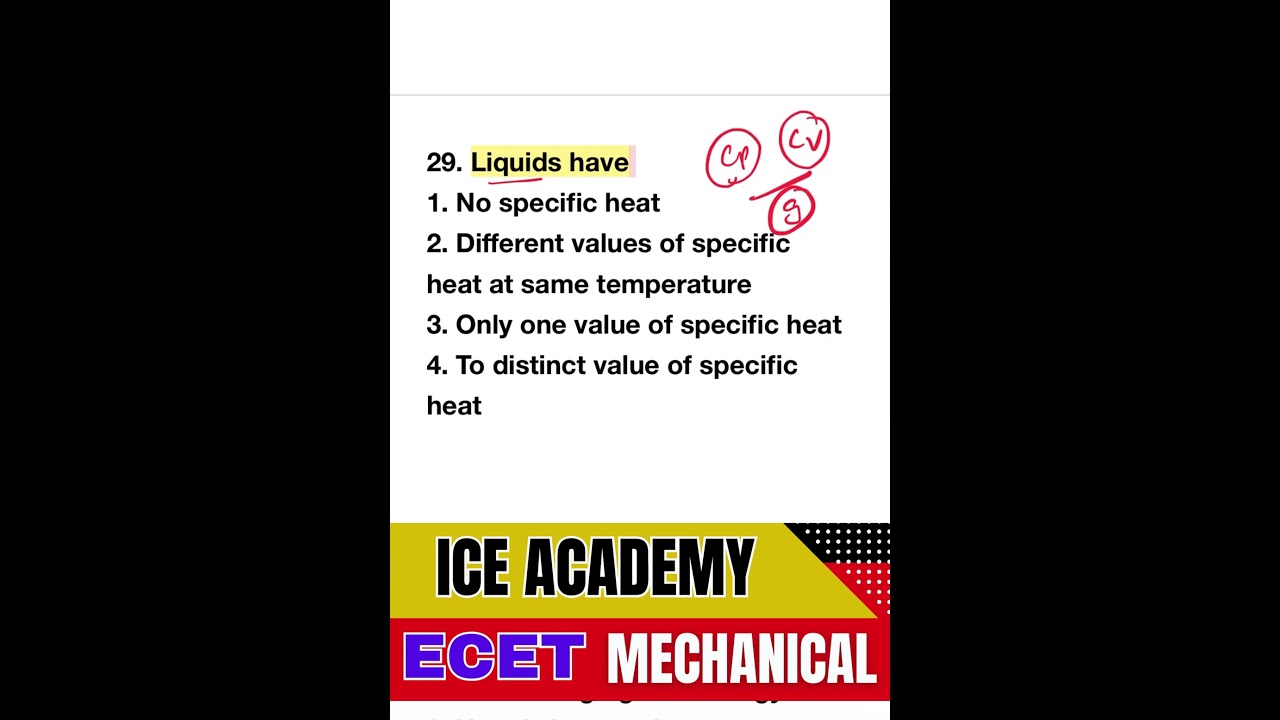 Mechanical MCQs for ECET 2026 🚀 | Q - 46 Strategy to Achieve Top Rank!,