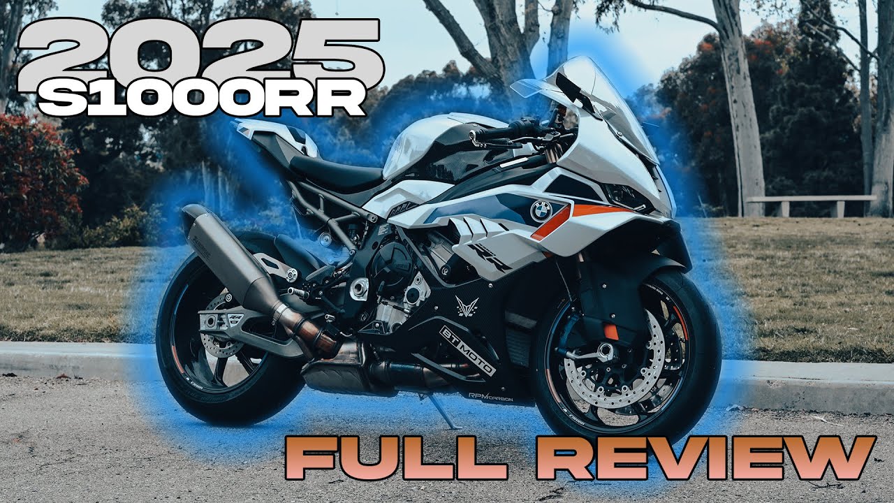 2025 BMW S1000RR Gets Over 210WHP and 188MPH Top Speed! Full Review