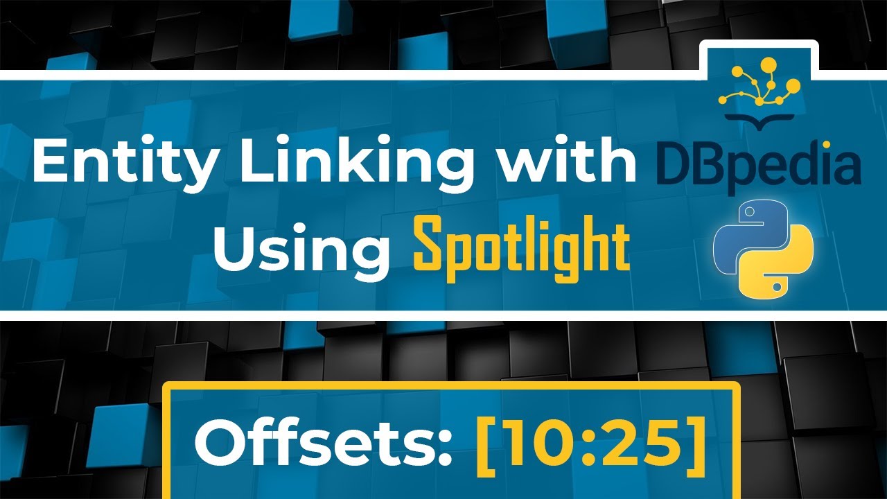 Entity Linking Using Dbpedia Spotlight - Entities Offsets Extraction
