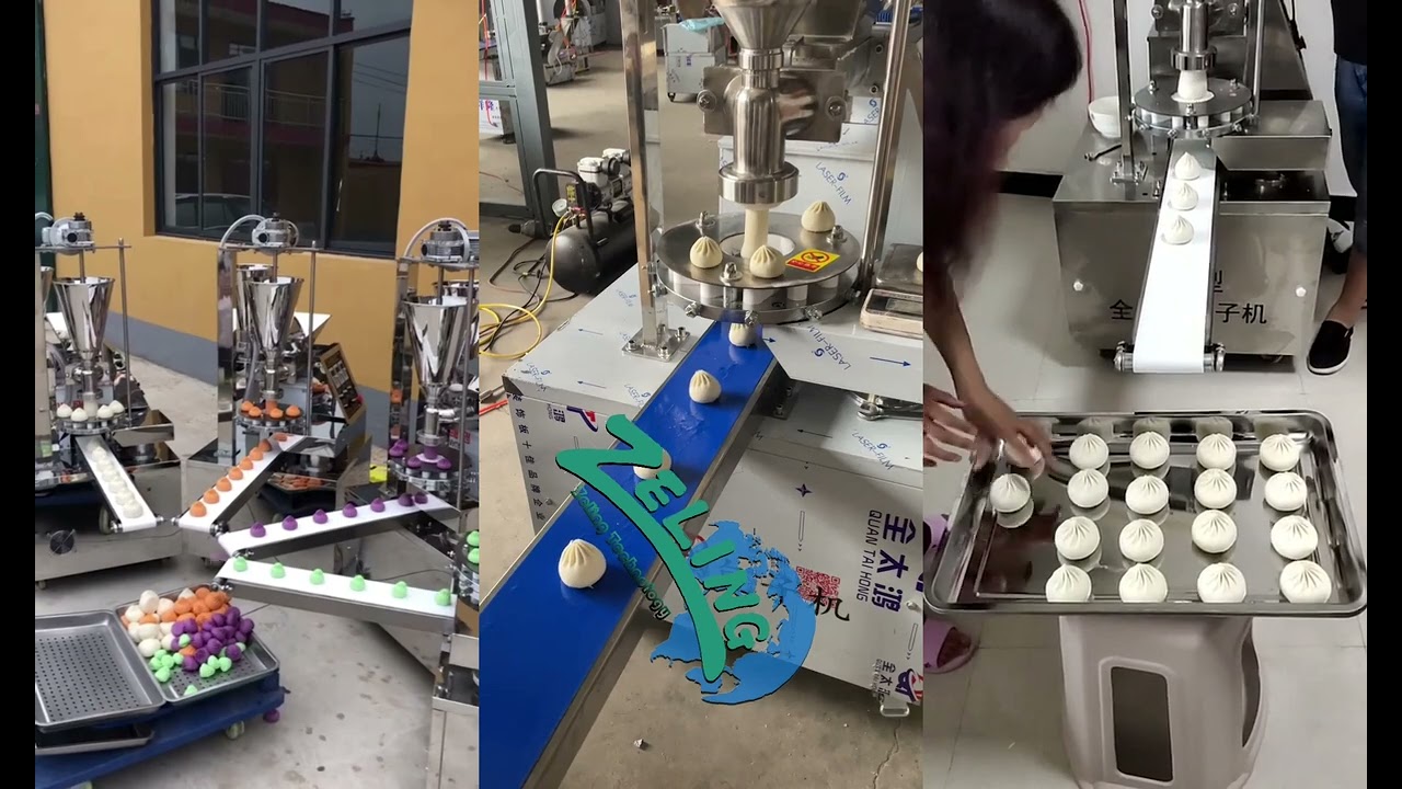 Steamed stuffed bun making machine/ baozi making machine