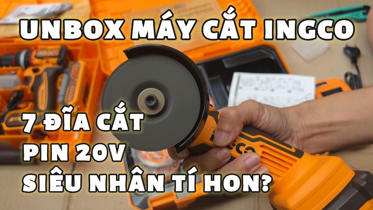 Máy cắt cầm tay mini INGCO CAGLI76012: Nhỏ thế này thì cắt được gì?