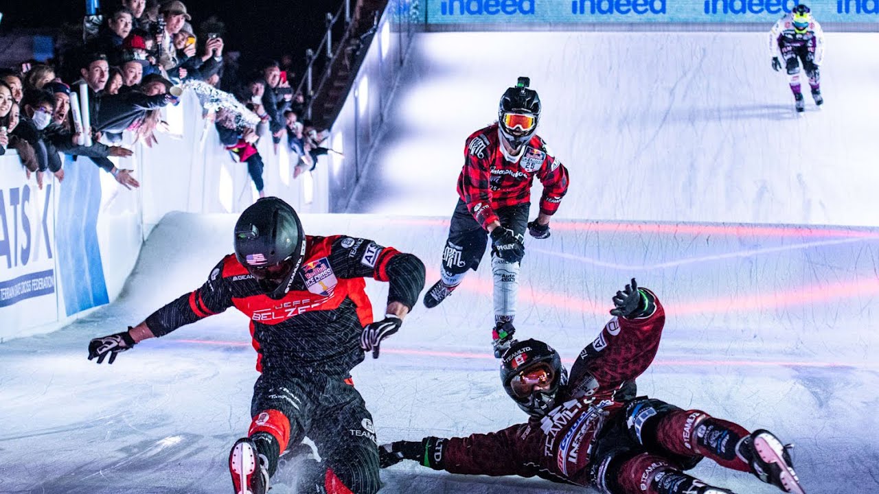 ATSX 1000 Yokohama Japan. Red Bull Ice Cross World Championship - MEN, Woman Finals Top 64