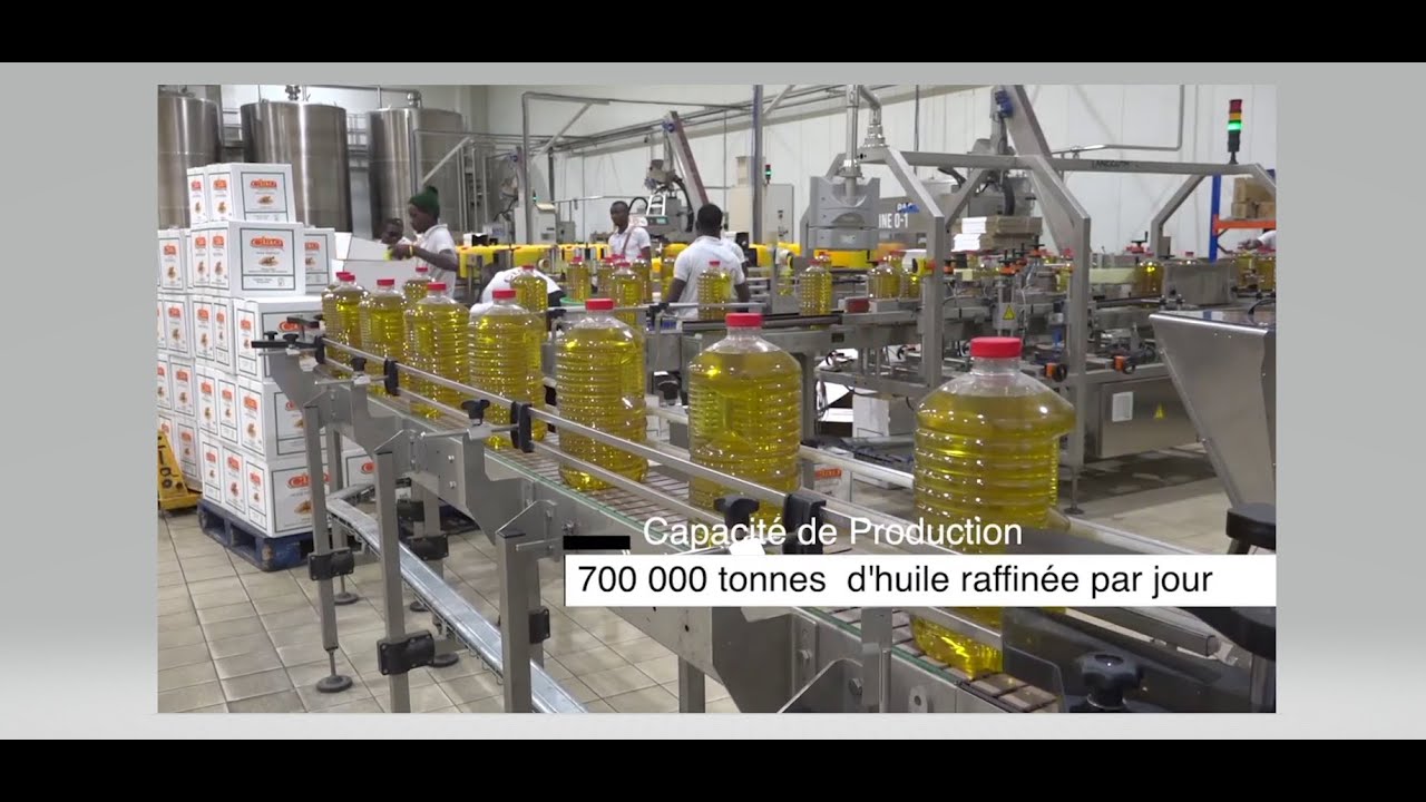 CONAKRY / INSTALLATION USINE CIAO MULTI-INDUSTRIE. RTG GUINEE 224