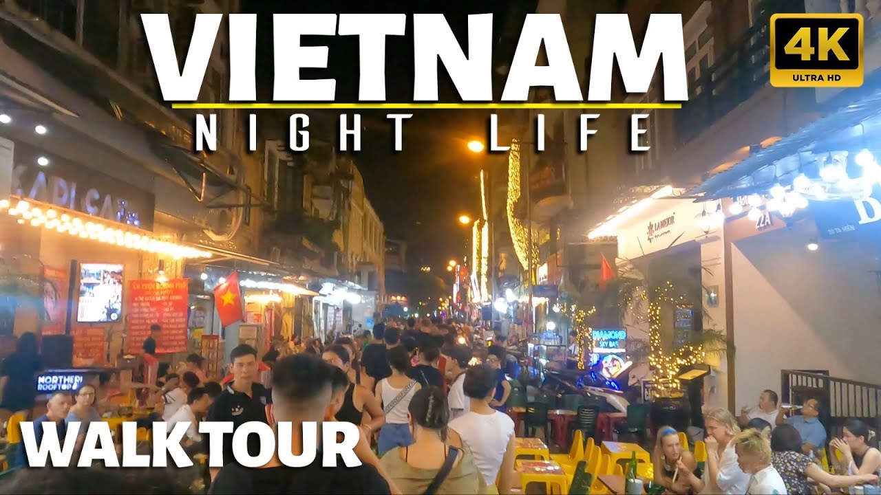 Hanoi Busy Street Walking Tour | Nomadic Walk Tours - Vietnam 🇻🇳 - 4K