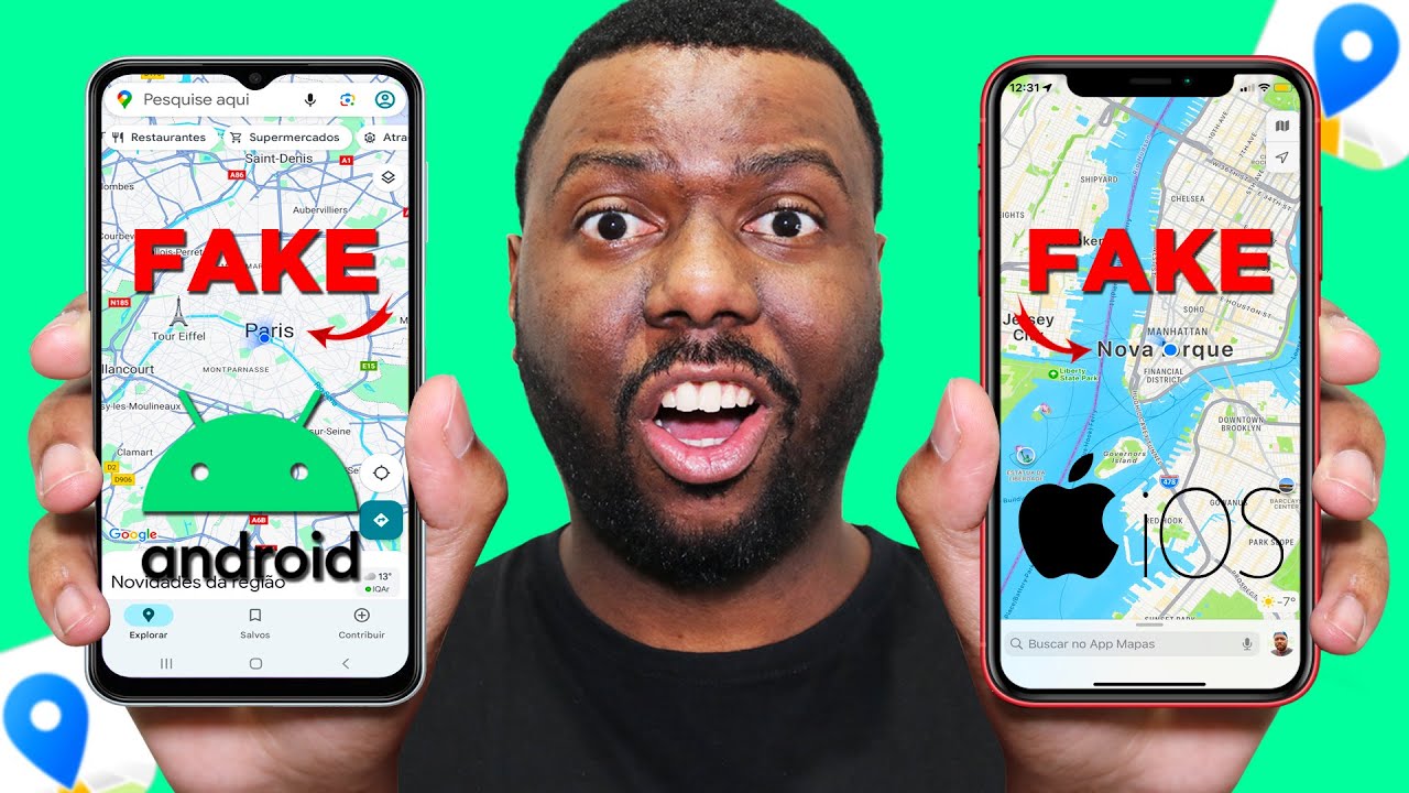 Alterar localização no iOS/Android sem PC| Falsificação de Bluetooth iToolab AnyGo