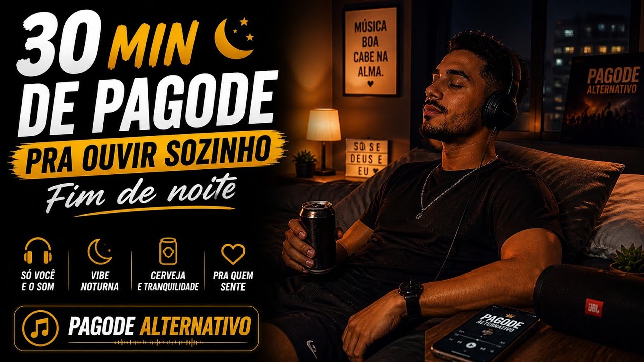  30 Min de Pagode Pra Ouvir Sozinho 🌙 | Pagode Fim de noite | Pagode Alternativo 