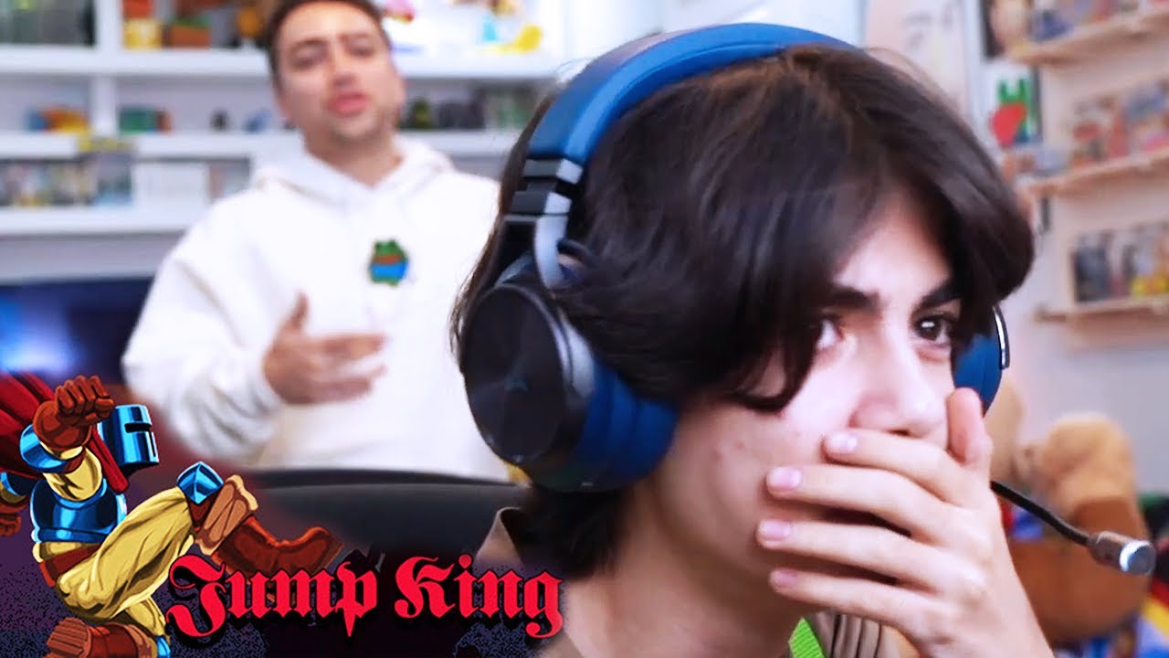 Wantep Beats Mizkif's Jump King !