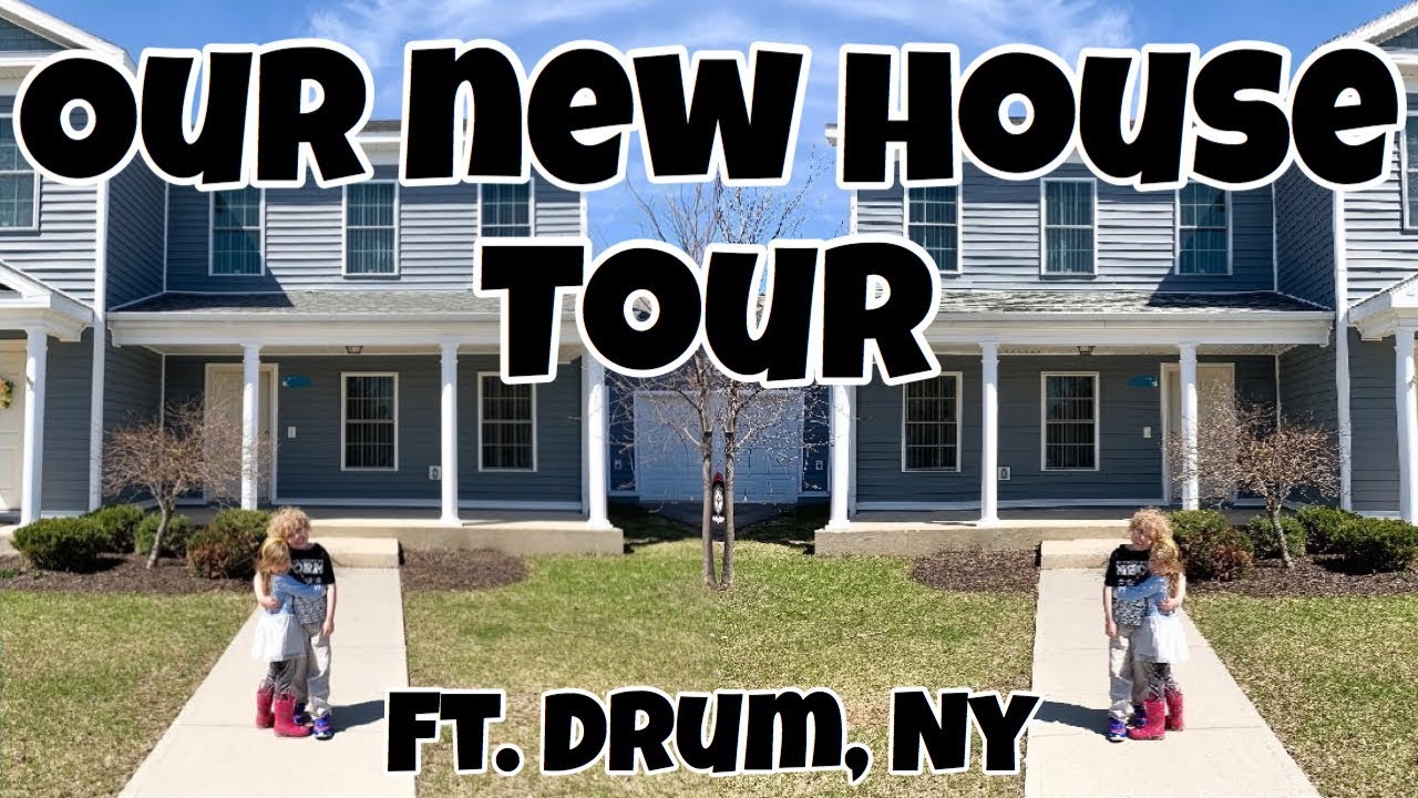 OUR NEW HOUSE TOUR - FORT DRUM, NY | Marie Roberts