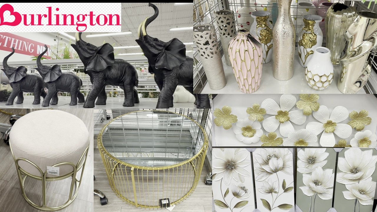 NEW FINDS at Burlington*Home Decor| Shop With Me |Shopping | Store Walkthrough