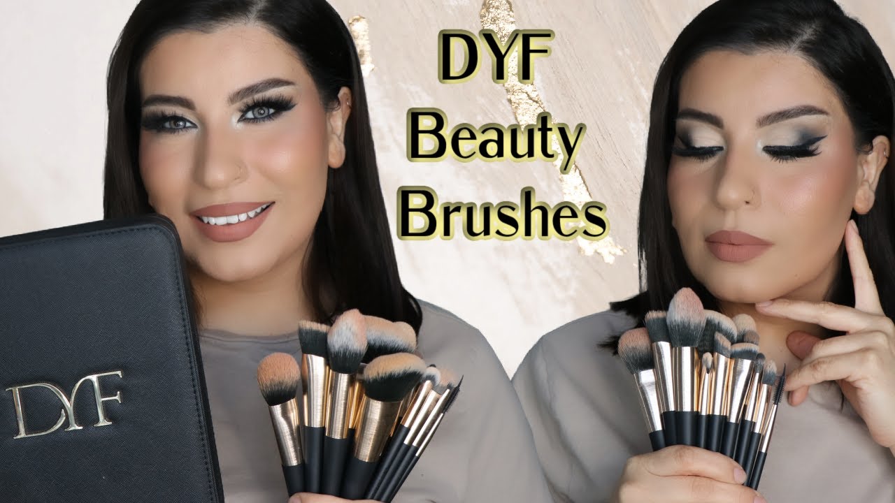 DYF BEAUTY BRUSHES REVIEW | get glam with sadaf