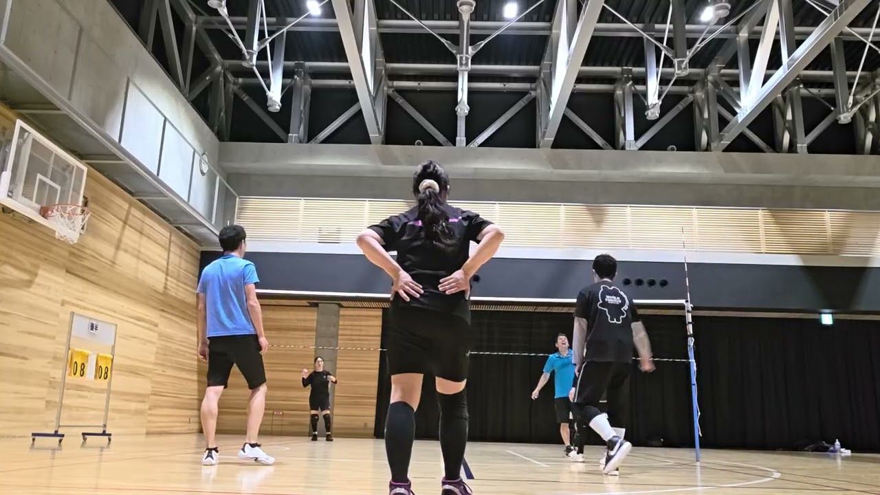 ２０２５年３月１８日（水）合同練習風景②『ＶｉｔａＲｏｓａ（ヴィータローザ）』🏐ソフトバレー【大阪ソフトバレー】メンバー募集中！『スポーツやろうよ』