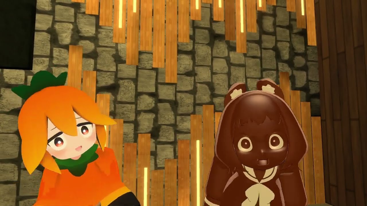 【VRChat】手作りチョコに失敗するなすちゃん