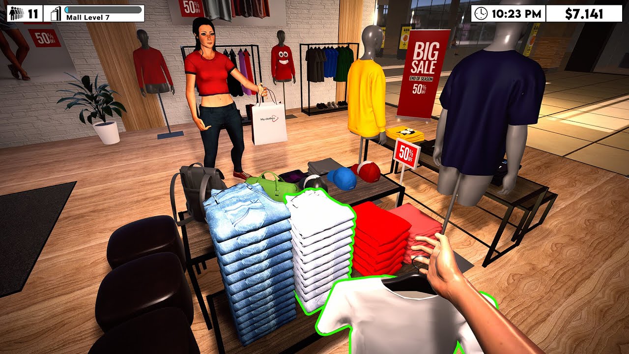 Mall Simulator 2025 #3 toy store  (New Simulator game )