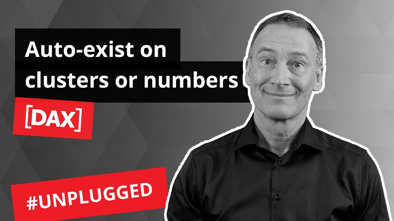 Auto-exist on clusters or numbers - Unplugged #22