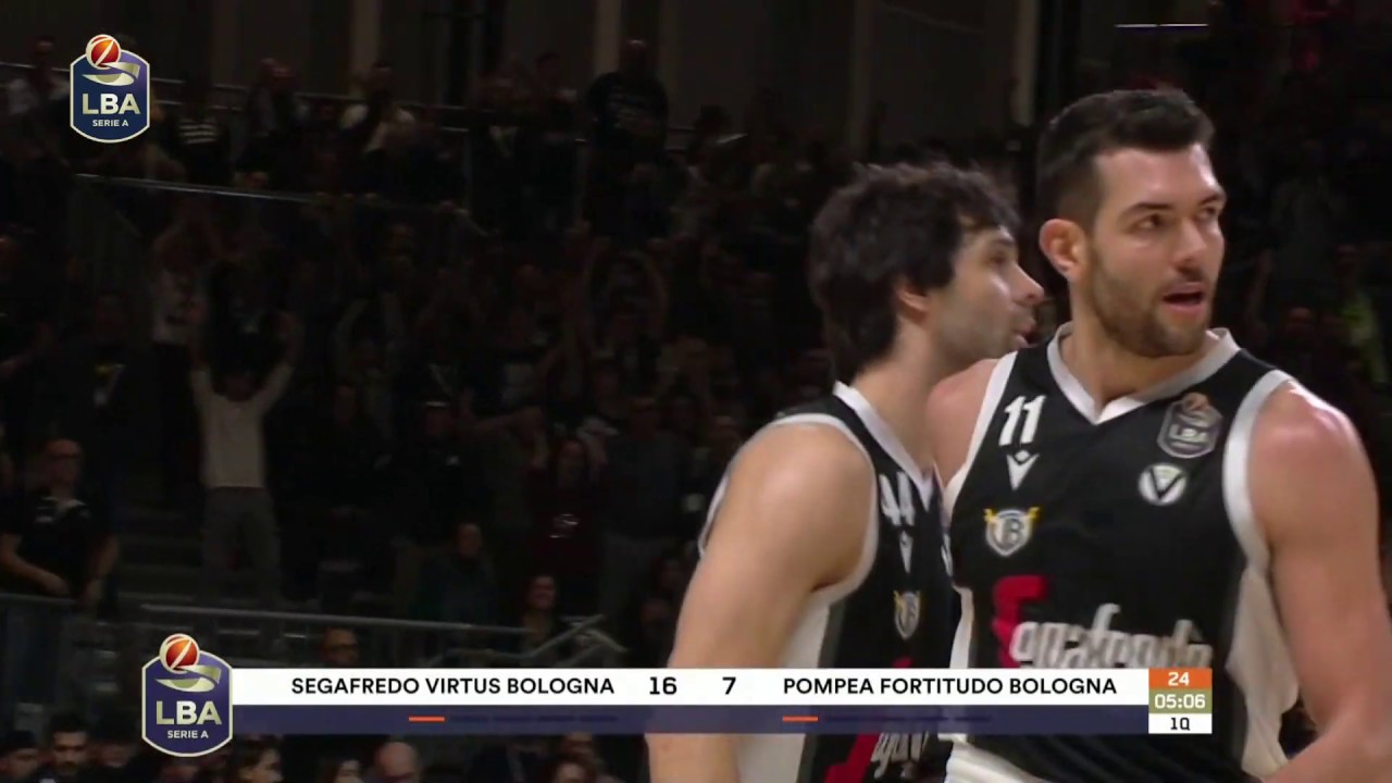 LBA I 15 Giornata -  Virtus Bologna vs Fortitudo 103