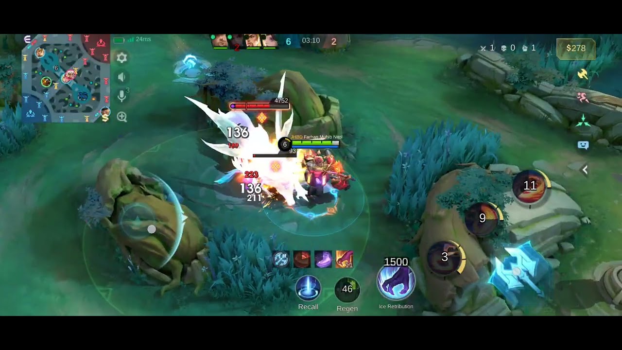 Legend RankPush with সিয়াম & নিয়ন | MLBB JawHead Hyper GamePlay | Legendary