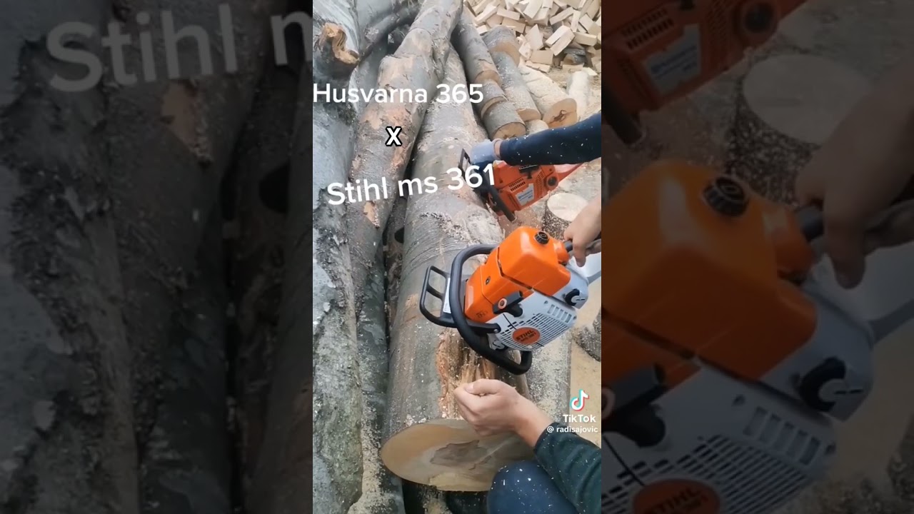 Motosserra husqvarna 365 x motosserra Stihl Ms 361. Qual melhor?