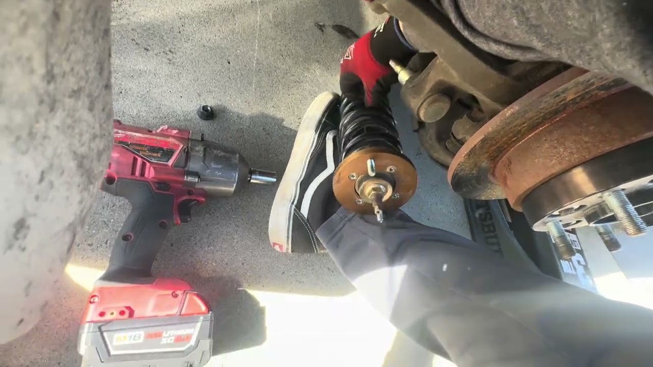 S13 gets stance coilovers and drift prep