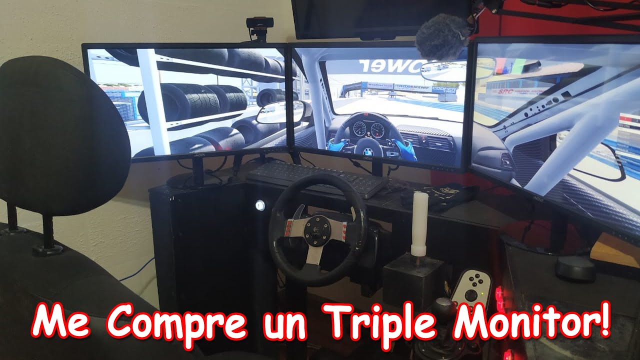 ME COMPRE UN TRIPLE MONITOR y ASI QUEDO! | Monitor eNOVA 24