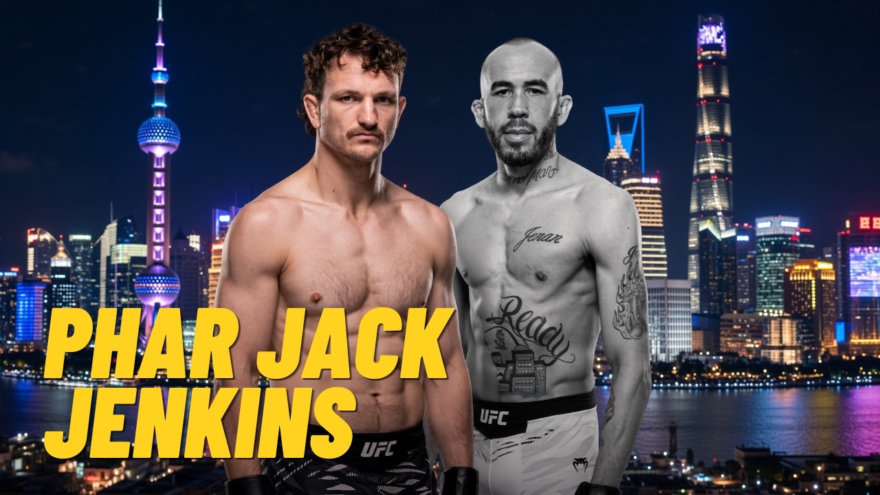 UFC Fighter Jack Jenkins on his fight against Sean Woodson
