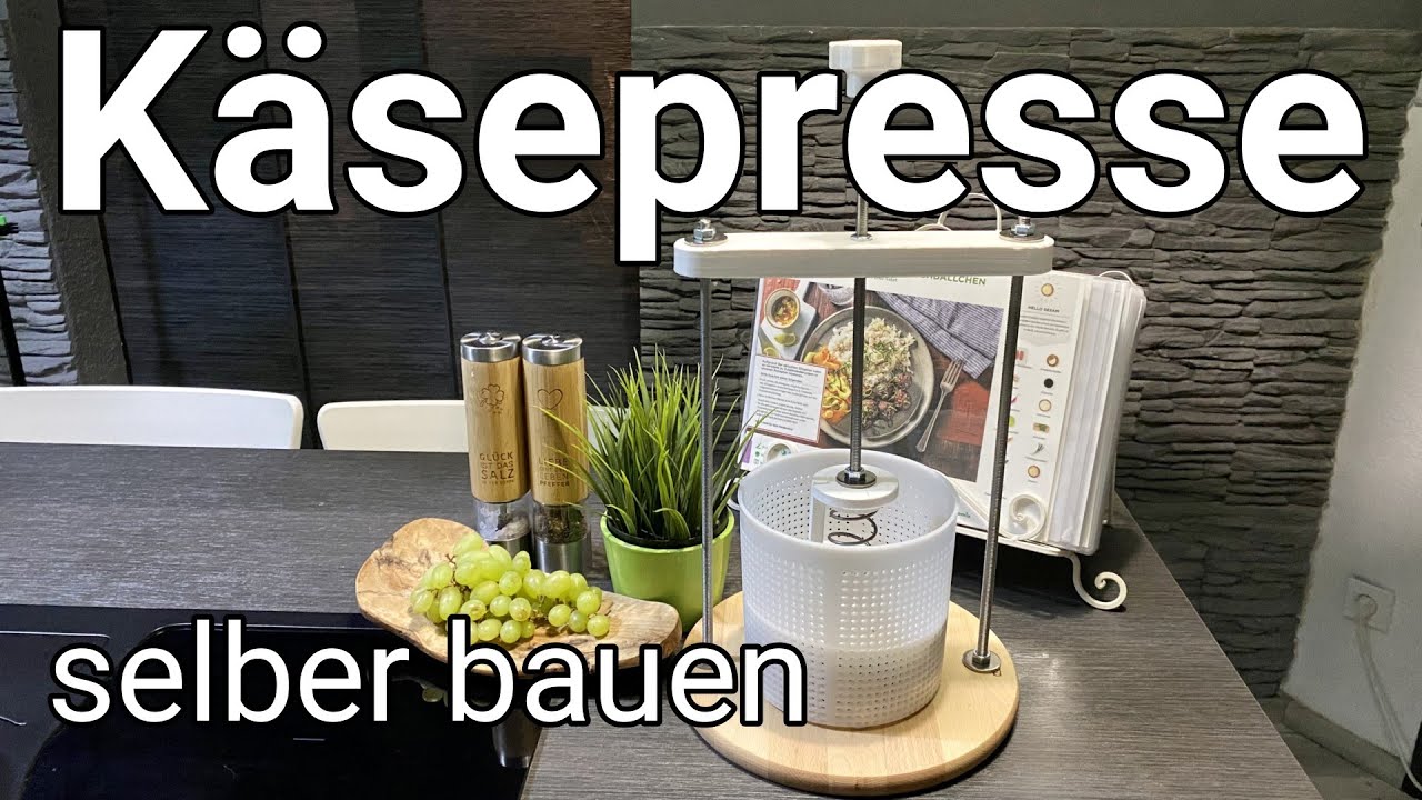 Käsepresse zum Schnäppchenpreis: Käse selber machen ohne teure Ausrüstung DIY Käsepresse, #Käseliebe