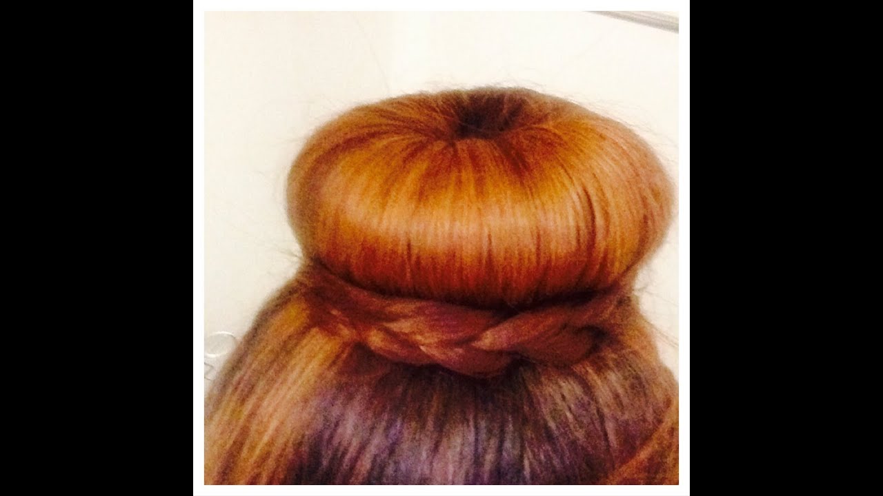 Peinado Sofisticado y glamoroso de dona(Donut Bun)
