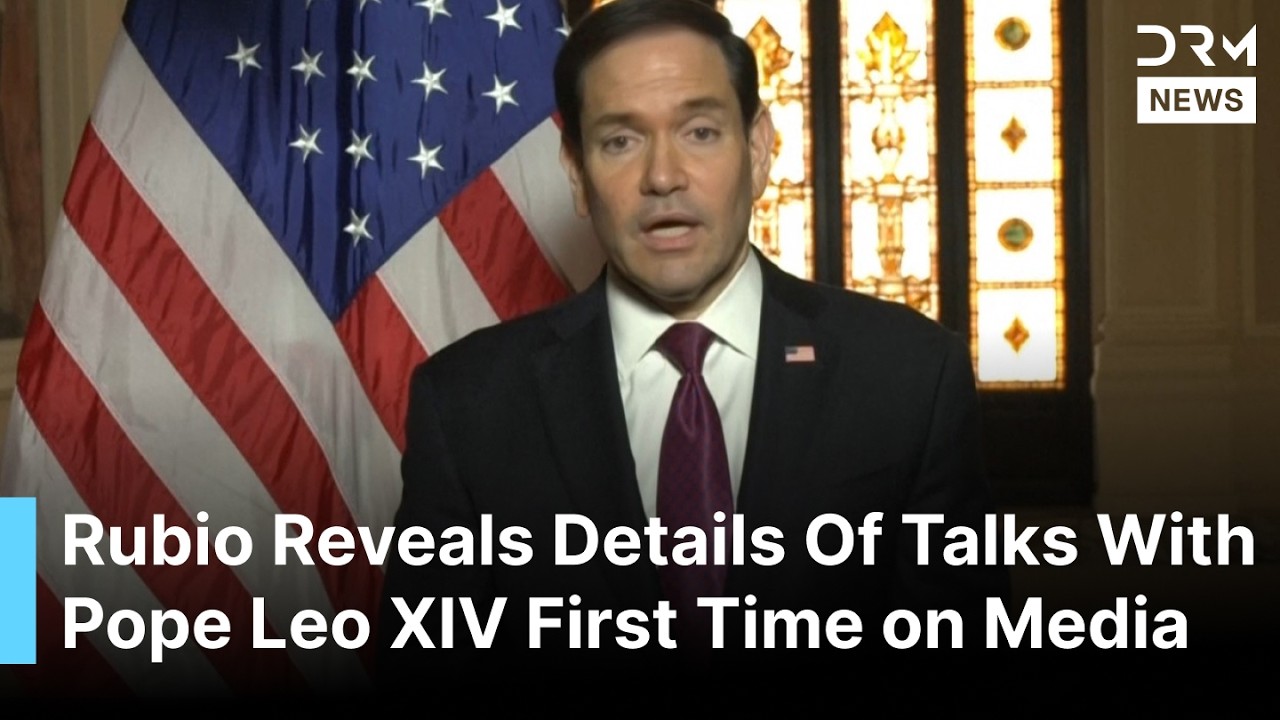 &ldquo;Church Has A Role In Peace,&rdquo; Rubio Breaks Silence On Meeting With Pope Leo In Italy Visit | AC1B
