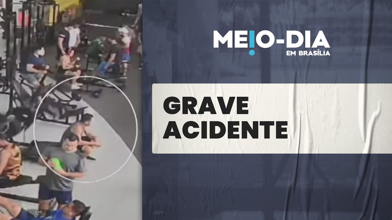 Homem atingido por aparelho em academia tem menos de 1% de chance de voltar a andar