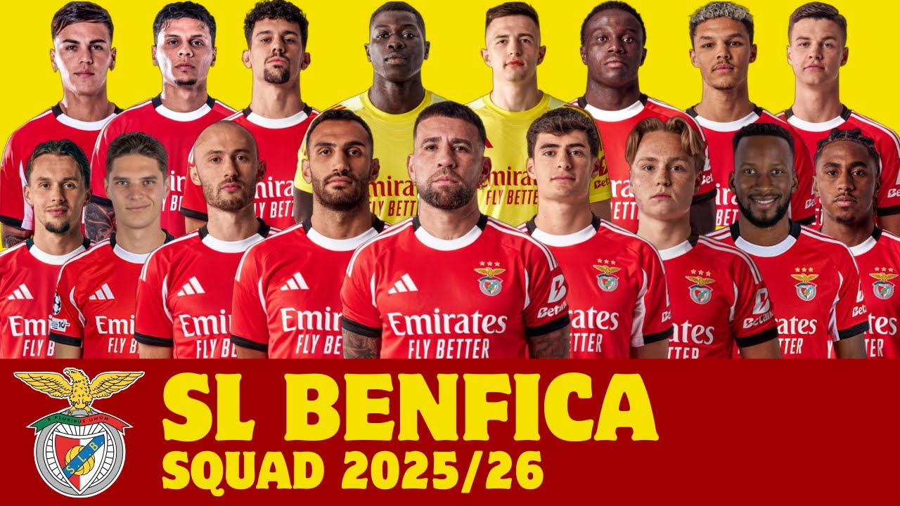 Состав «Бенфики» на сезон 2025/26 | Benfica | FootWorld