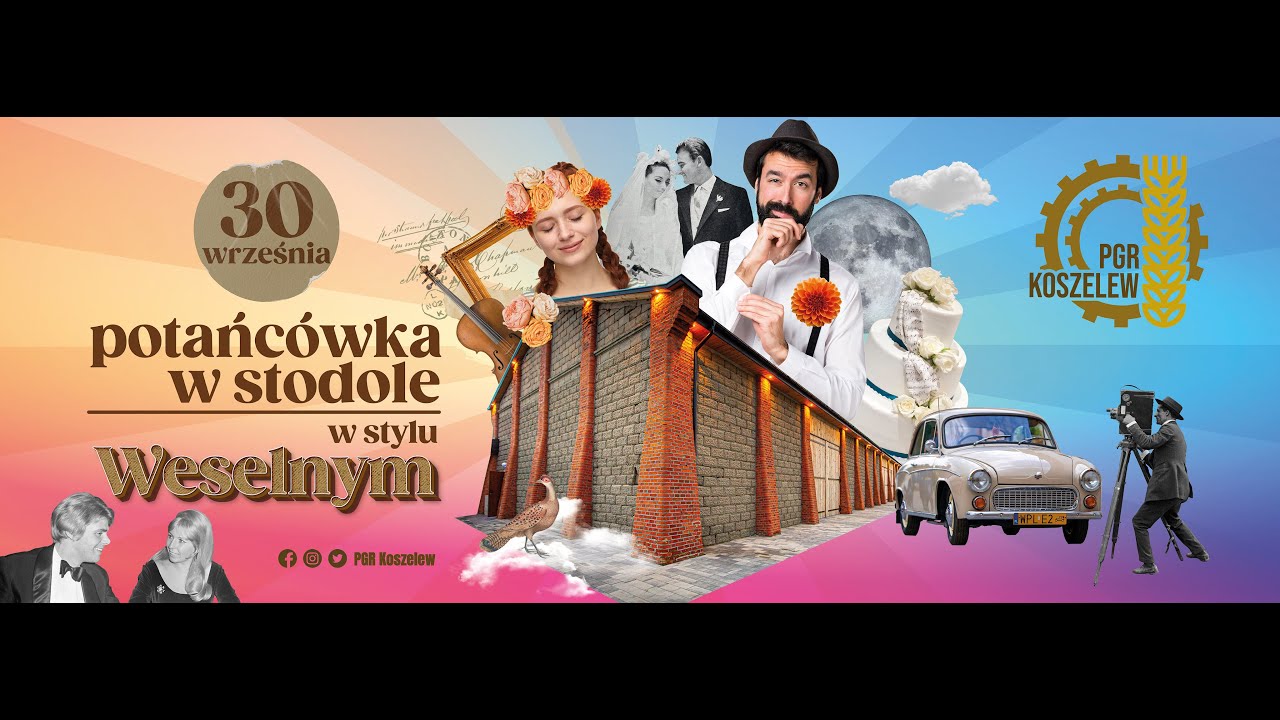 Potańcówka w stylu weselnym w PGR Koszelew 2023