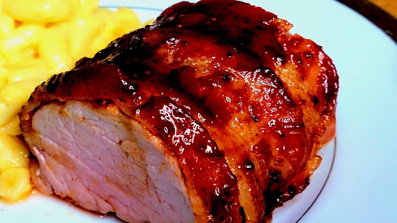 Bacon Wrapped Pork Tenderloin.