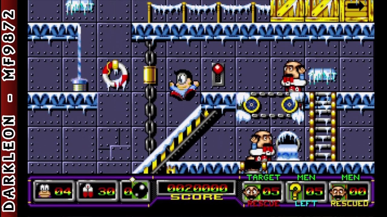 Sink or Swim © 1993 Zeppelin Games - PC DOS - Gameplay