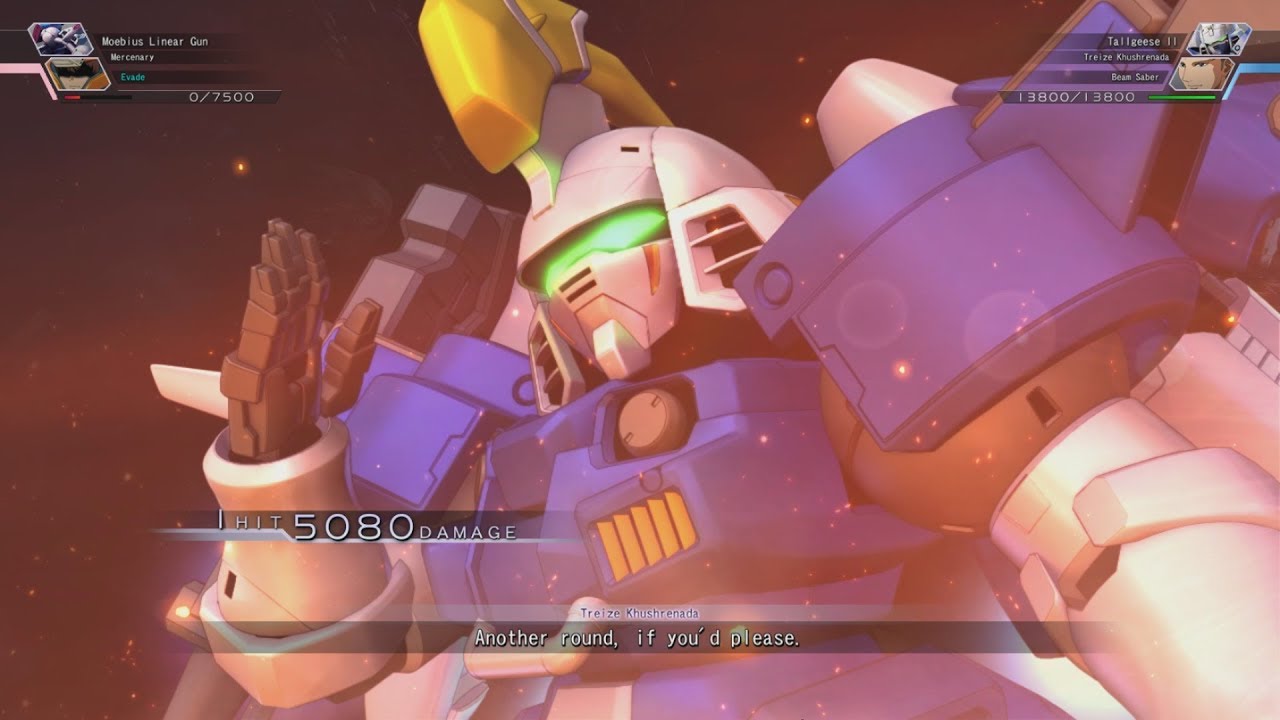 SD Gundam G Generation Cross Rays - Tallgeese All Ver. Attacks