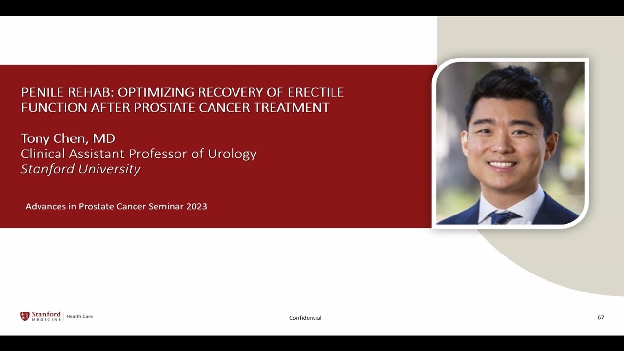 Penile Rehab: Optimizing Recovery Of Erectile Function After Prostate Cancer Treatment