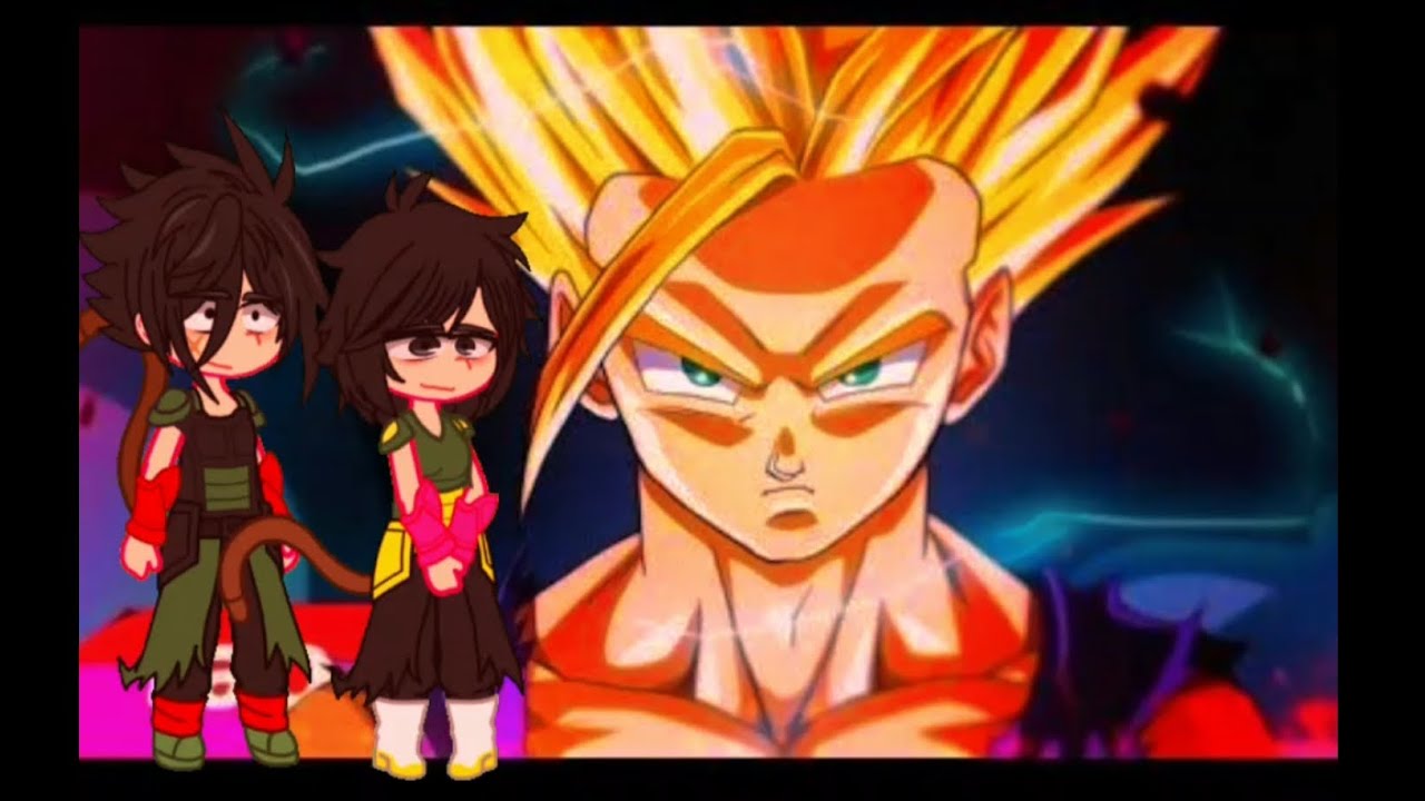 Pais do goku reagindo ao rap do gohan 7mz (Furia sayajin) //Gacha club//