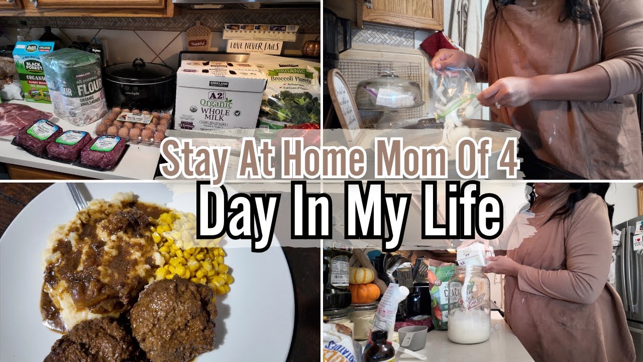 DAY IN THE LIFE: Costco GROCERY HAUL, A Homecooked Meal, HOMESCHOOLING MOM OF 4