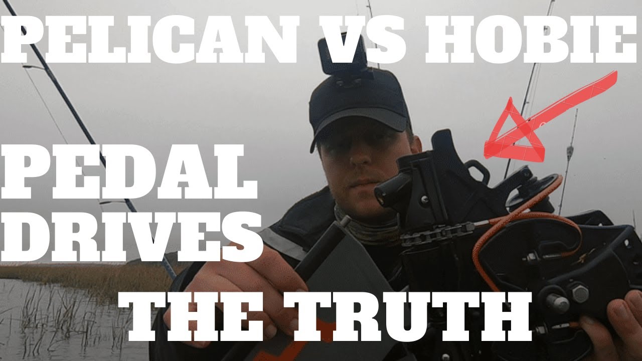 Pelican Catch 130HD против каяка с педальным приводом HOBIE — РАЗРЫВЫ! ОБЗОР И ГАРАНТИЯ!