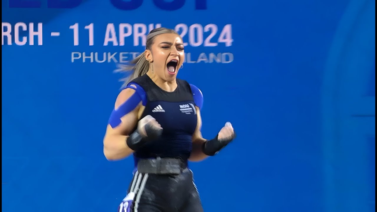 Mihaela Smashes a New Personal Record at 110kg at the Last Chance Olympic Qualifier