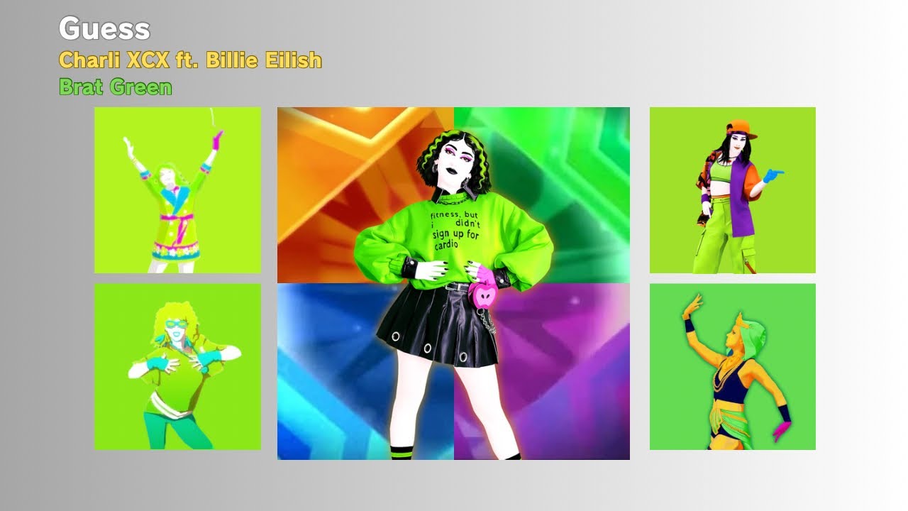 Guess Fanmade Mashup (Brat Green)