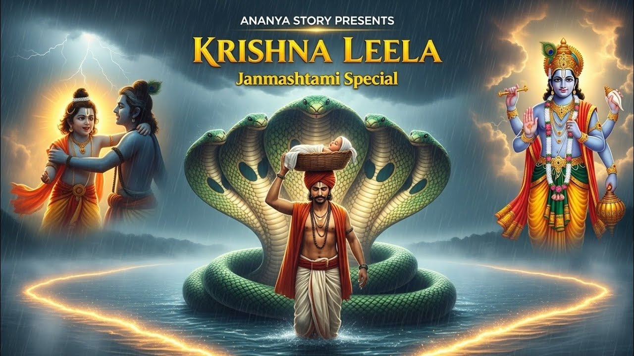 Janmashtami Special Krishna Leela: श्रीकृष्ण का दिव्य जन्म, बाल लीलाएं और कंस वध | Ananya Story