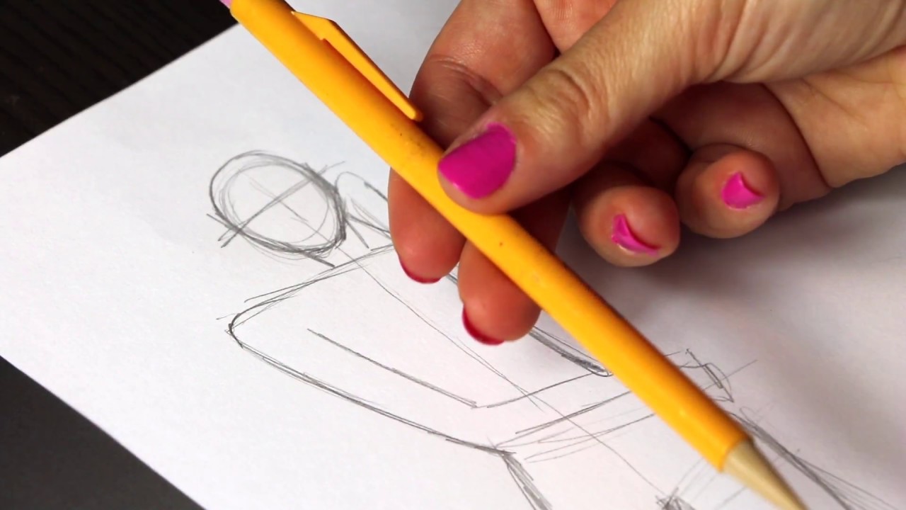 TUTORIAL/Come Disegnare Un Figurino Di Moda/