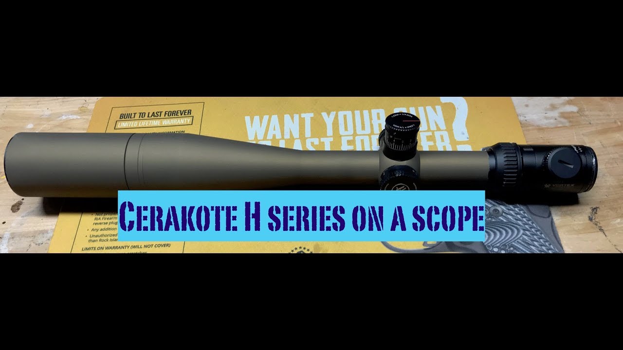 Prep and Coating a Scope | Cerakote | Branson Cerakote