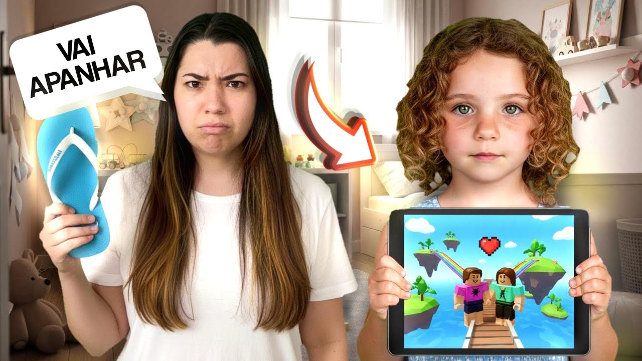 A DIVA TÁ NAMORANDO NO ROBLOX? | *ela apanhou*