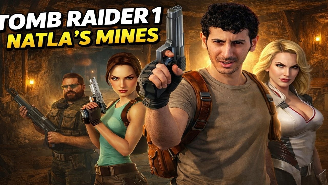 Tomb Raider 1 ( Natla’s Mines  )