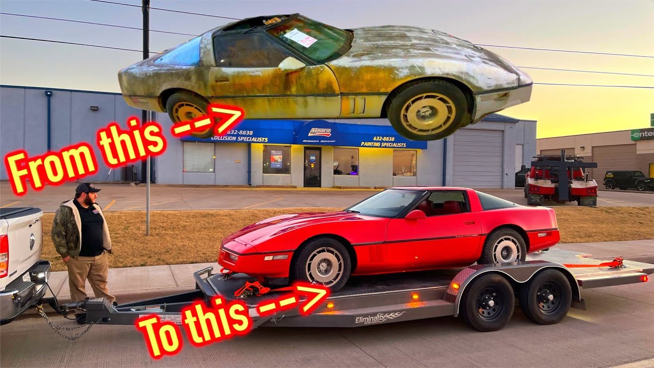 Free Florida Swamp Corvette gets Maaco Paint Job! PT 6
